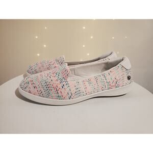 Skechers Air Cooled Goga Mat On the Go Capri Loafer Flats Size 8 Knit Shoes